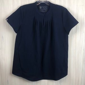 FIGS Scrub Top XXS Navy